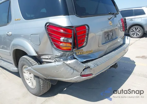 2002 Toyota Sequoia Limited V8 from USA, damaged, VIN 5TDZT38A72S063397
